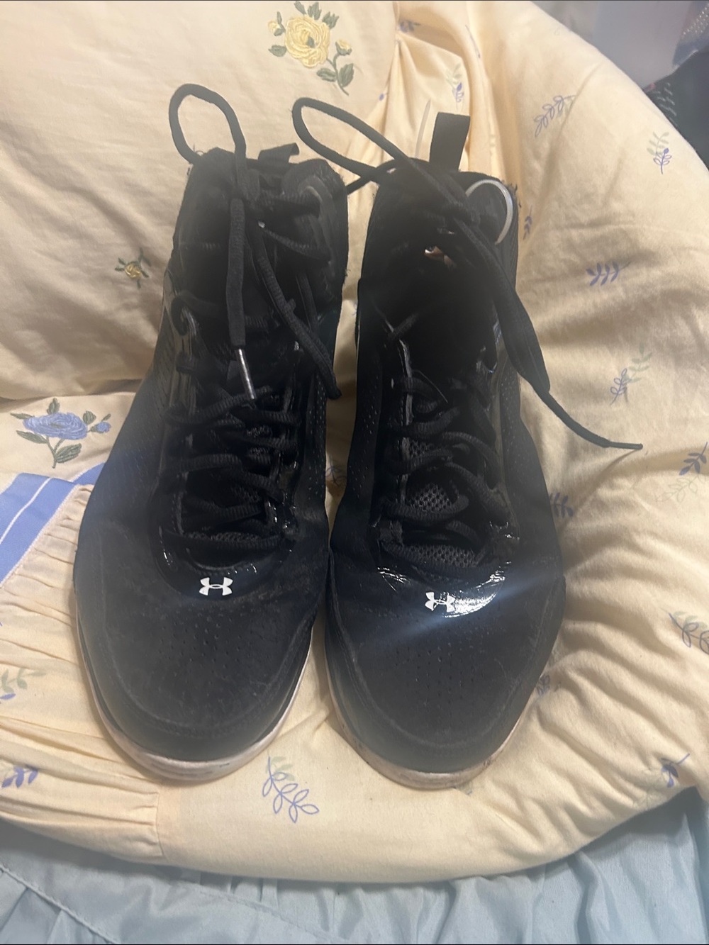 Under Armour Women's Black High-Top Athletic Sneakers